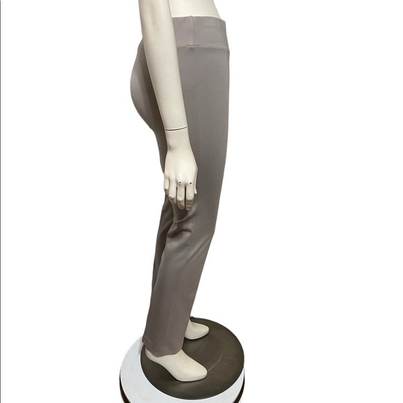 SALE 🌺 INSIGHT Light Weight Taupe Scuba Straight Pant NWT - Picture 4 of 12